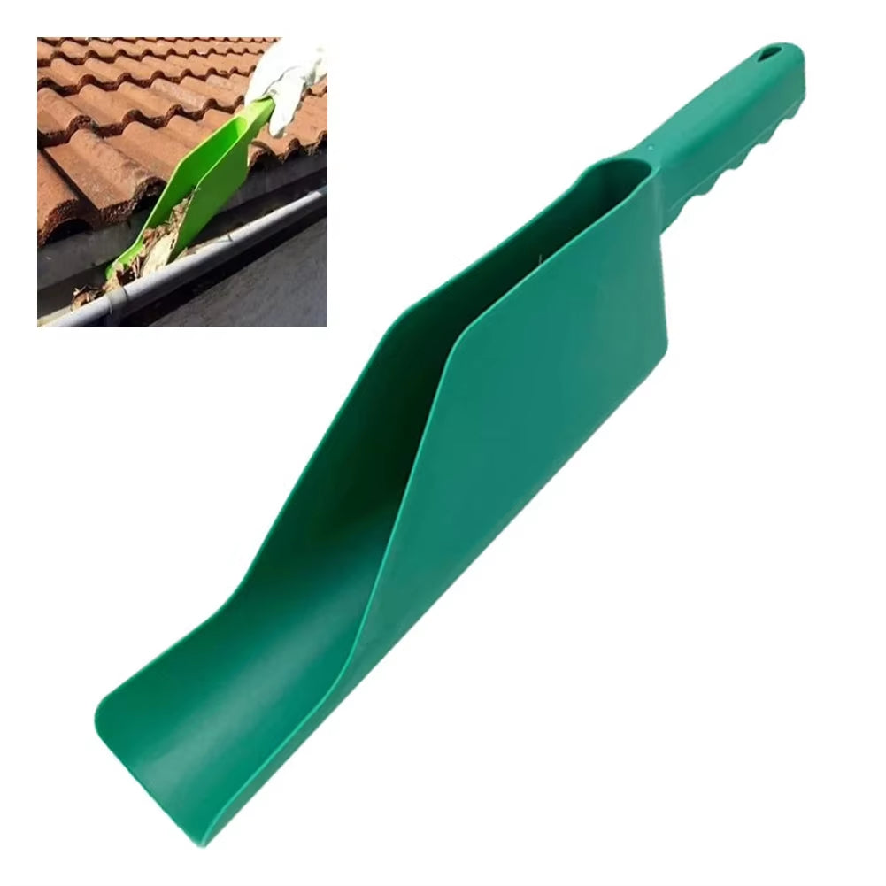 Effortless Gutter Cleaning Tool – Flex Fit Scoop for Dirt, Debris & Leaves – Multi-Use Eaves & Garden Shovel