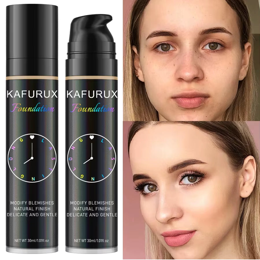 Liquid Foundation Korean Makeup-8 Colors Shade Full Coverage Concealer 