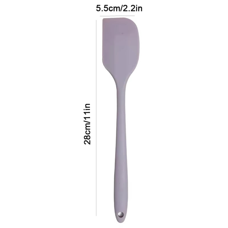 Premium Silicone Non-Stick Cream Spatula - Heat-Resistant Baking Tool for Easy Cake Decorating and DIY Projects