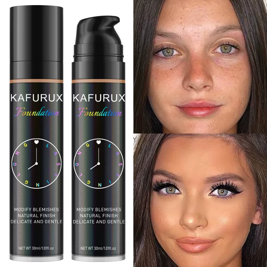 Liquid Foundation Korean Makeup-8 Colors Shade Full Coverage Concealer 