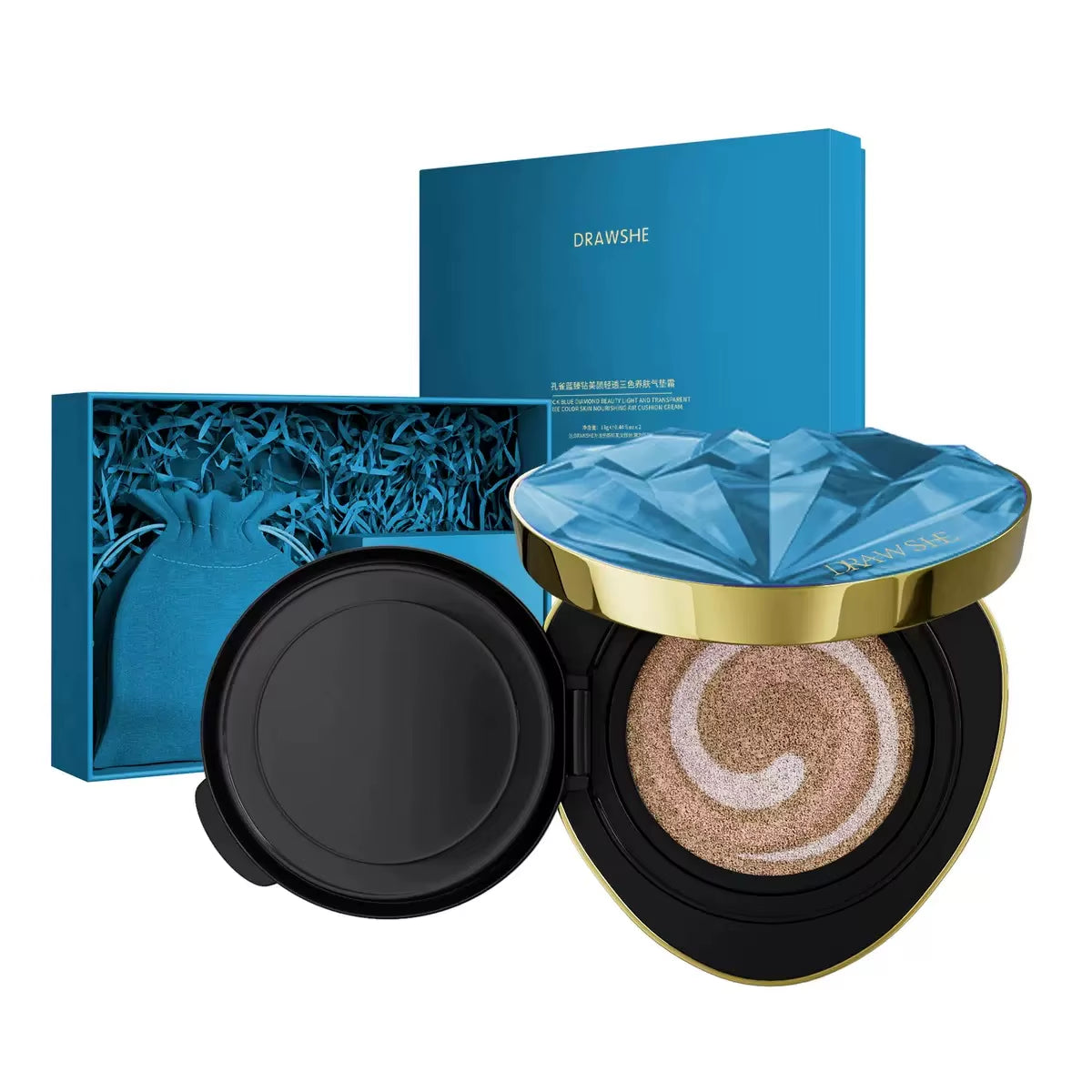 Korean Air Cushion BB CC Cream 3in1 Foundation Concealer Set