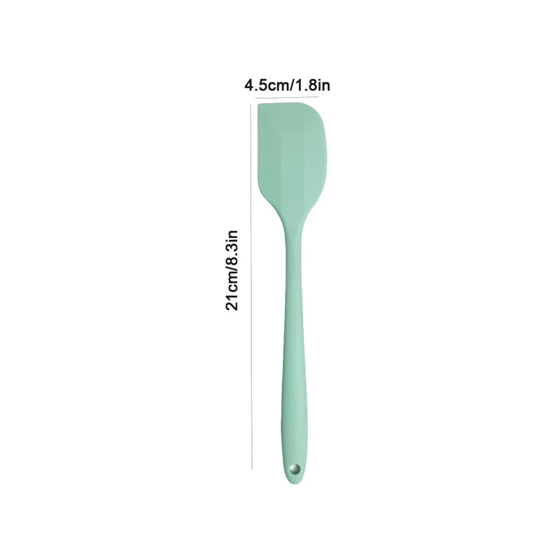 Premium Silicone Non-Stick Cream Spatula - Heat-Resistant Baking Tool for Easy Cake Decorating and DIY Projects