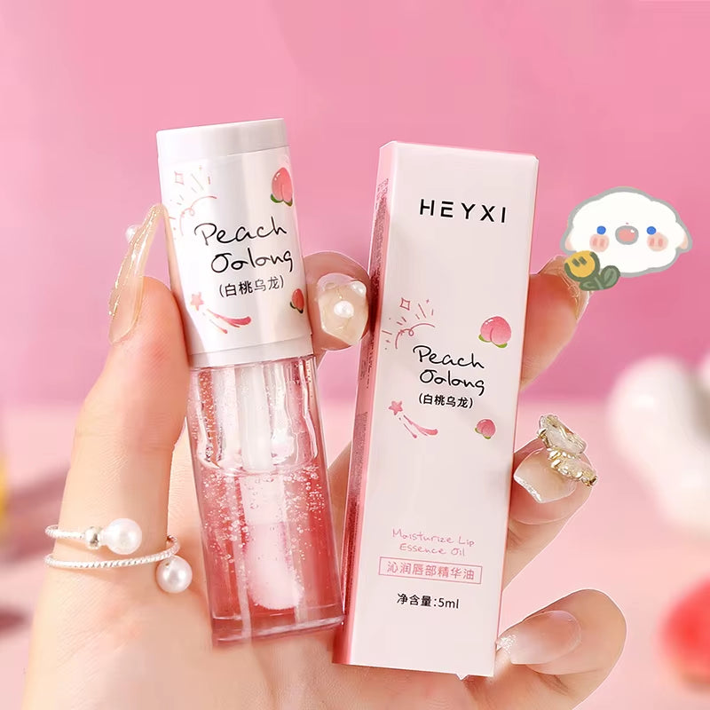 Korean Beauty Lip Ink Gloss Hydrating Jelly Lipstick Balm Brush