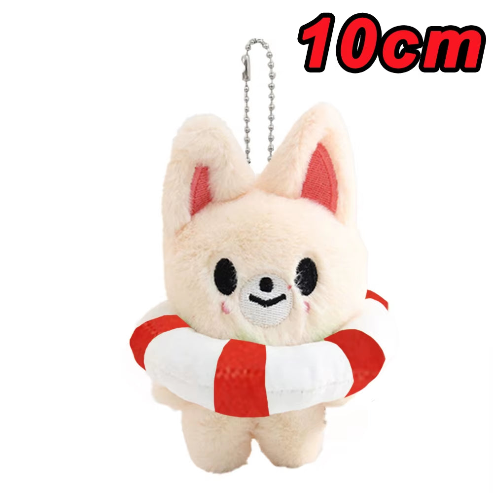 KPOP Stray Kids Plush Keychain Felix Hyunjin Jisung Pendant