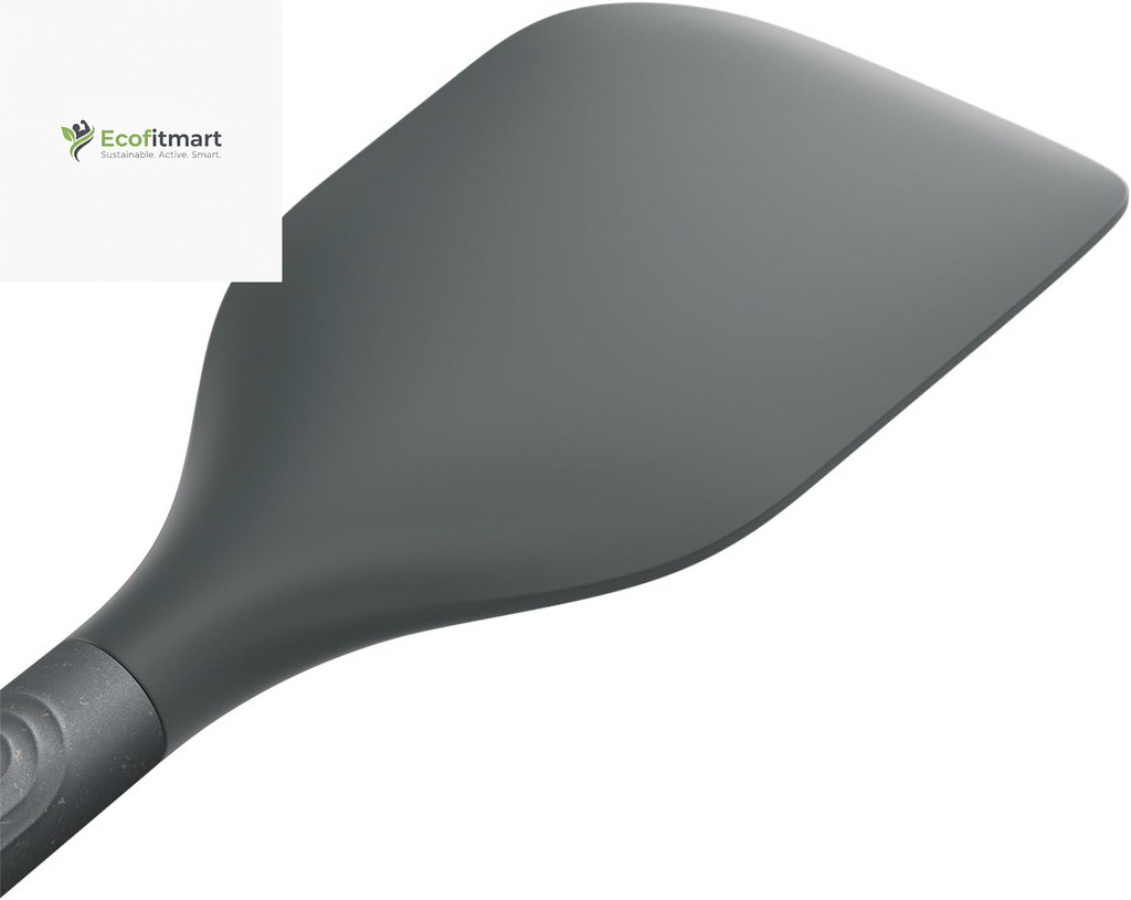 Sustainable Large Zyliss Spatula - Tough Wheat Straw & Silicone for Eco-Conscious Cooking