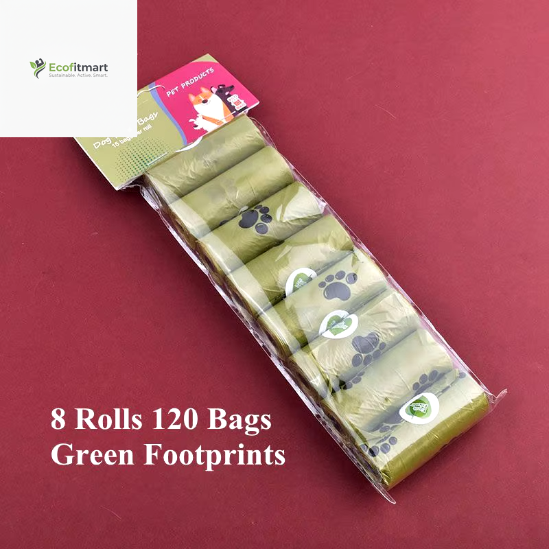 Eco-Friendly Scented Dog Poop Bags - 42 Bulk Roll with Convenient Dispenser