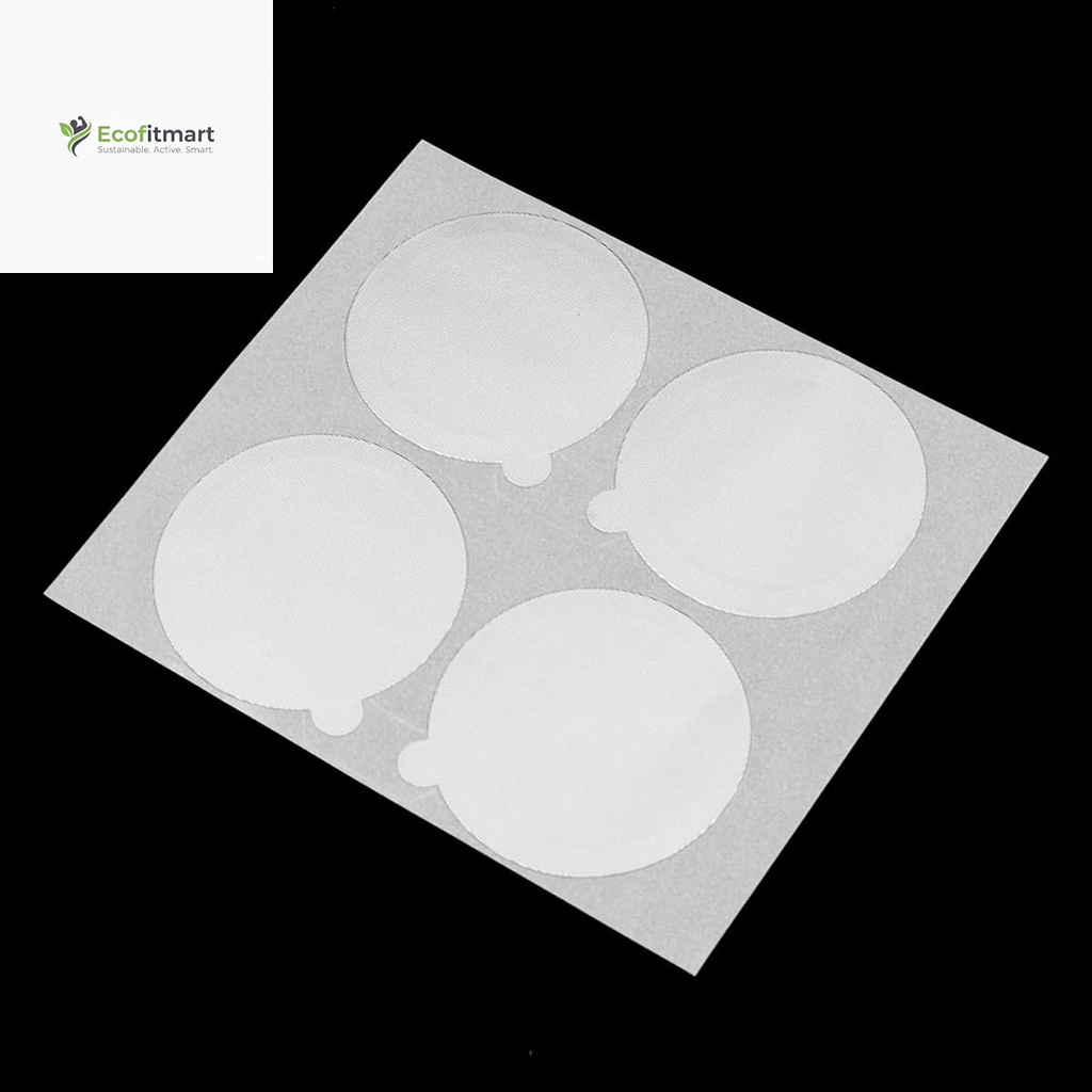 100PCS Reusable Aluminum Foil Lids – Eco-Friendly Brewing Solution for Capsules & Filters