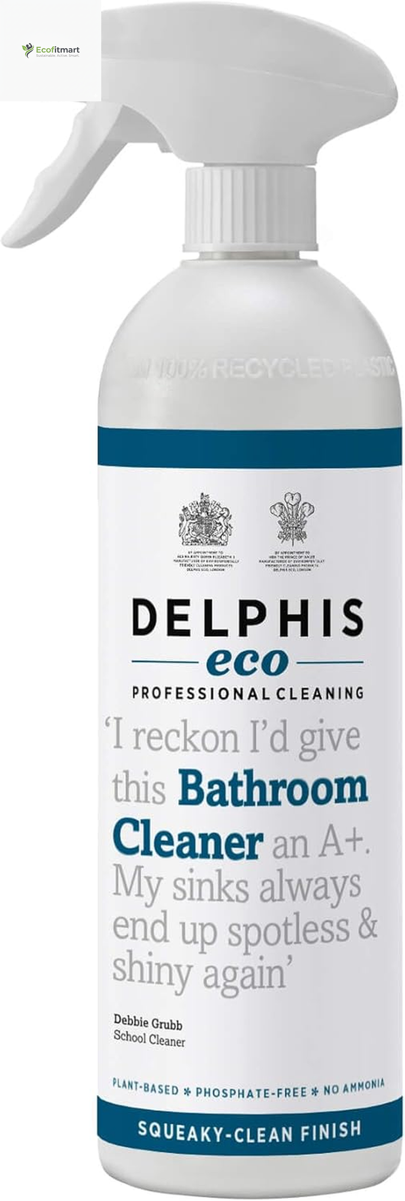 Delphis Eco Bathroom Cleaner 700ml - Experience a Sparkling Clean with Biodegradable & Eco-Friendly Formula!
