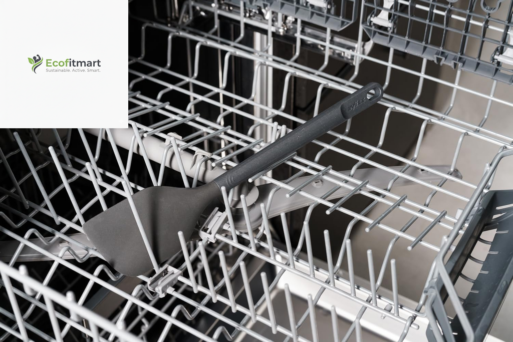 Sustainable Large Zyliss Spatula - Tough Wheat Straw & Silicone for Eco-Conscious Cooking