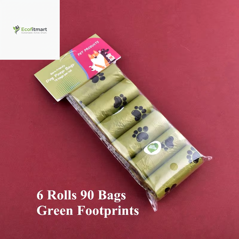 Eco-Friendly Scented Dog Poop Bags - 42 Bulk Roll with Convenient Dispenser