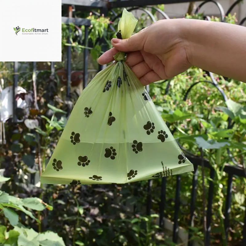 Eco-Friendly Scented Dog Poop Bags - 42 Bulk Roll with Convenient Dispenser
